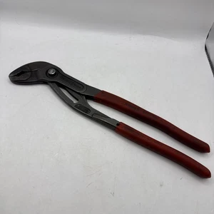 Knipex Cobra 12” Pliers Made in Germany Vanadin Red Handle Good Condition - Picture 1 of 5