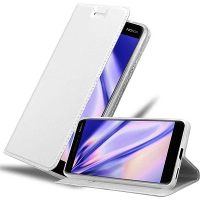 Case for Nokia 6.1 Phone Cover Protection Stand Wallet Magnetic - Image 1 of 2