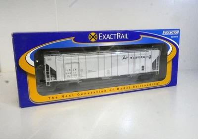 ExactRail Ho Armstrong Evans 4780 Cu. Ft. Hopper JSLX #20811 - EE-1714-3 - Image 1 of 4