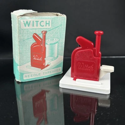 Vintage Witch Automatic Needle Threader with Instructions Made in Germany - Image 1 of 4