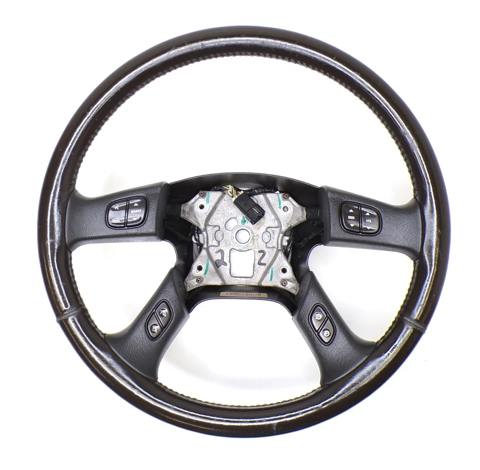 Chevrolet GMC 03-06 Tahoe Suburban Yukon Escalade  Steering Wheel Black Leather - Изображение 1 из 4