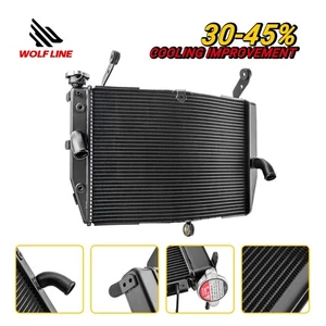 WOLFLINE Motorcycle All Aluminum Radiator For Suzuki GSX-S1000 GT 2021-2024 - Picture 1 of 9