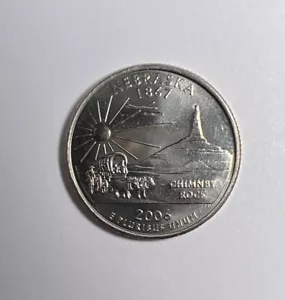 2006 D - Nebraska - State Quarter Tube Of 40. Unc - Picture 1 of 3