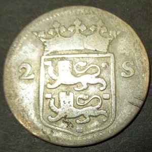 Certificate Authenticity 1737 Colonial New York Silver Lion Dime West Frisia Min - Picture 1 of 4