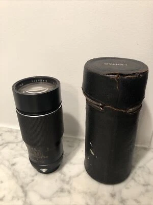 Lente de cámara telescópica Lentar de colección 200 mm zoom 1:3:5 teleobjetivo tapa automática y estuche Foto 1 de 4