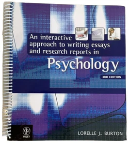 An Interactive Approach To Writing Essays & Research Reports In Psychology 3rd - Bild 1 von 8