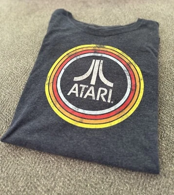 Camiseta gráfica de videojuego Atari manga corta para hombre talla XL camiseta de jugador Foto 1 de 4