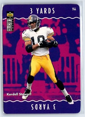 1996 Collector's Choice Update You Make The Play #Y44 Kordell Stewart - Image 1 of 2