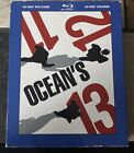 Ocean's Eleven 11 Twelve 12 Thirteen 13 Trilogy (Blu-ray, 2007, 3-Disc Box Set)