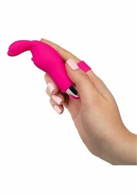 Vibratore rabbit da dito Finger vibe in silicone stimolatore vaginale clitoride - Bild 1 von 4