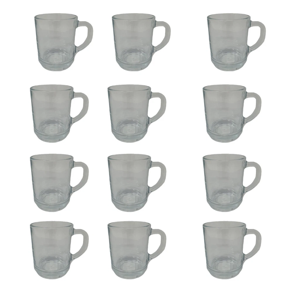 GLÄSER-BEHÄLTER Wellco Mulled Wine Glass Denver Universal Cup Stackable 200Ml Set Of 12