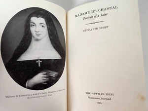 Madame De Chantal Portrait Of A Saint Elizabeth Stopp Vtg 1963 Hardcover Book - Picture 1 of 13