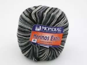2 Palline di Mondial Merinos Filato Extra Stampato Colore 958 - Foto 1 di 1