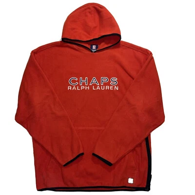 Sudadera con capucha polar vintage Chaps Polo Ralph Lauren suéter para hombre L grande Foto 1 de 4