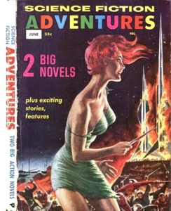 SCIENCE FICTION ADVENTURES MAGAZINE 39 Classic Issues On USB Thumb Drive - Bild 1 von 13