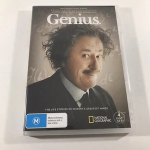 Genius : Season 1 DVD Region 4 NTSC Four Disc Set National Geographic - Picture 1 of 7