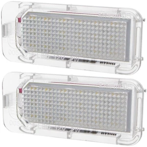 2x COPPIA LUCE TARGA POSTERIORE LED PER FORD C-MAX FIESTA VI MK7 FOCUS II III - Foto 1 di 3