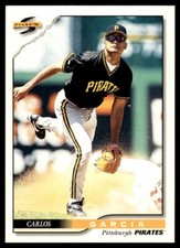 1996 Score #14 Carlos Garcia Pittsburgh Pirates