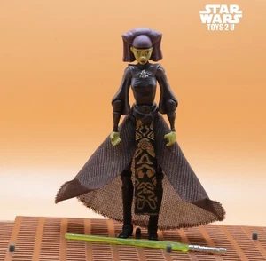 STAR WARS FIGURE 2008 ANIMATED CLONE WARS LUMINARA UNDULI JEDI - Picture 1 of 1