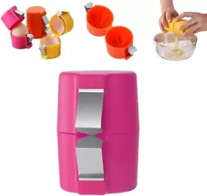 Egg Shell Opener Egg Cracker Tool for Raw Eggs Egg Topper Cutter Hard Boiled Egg - Picture 1 of 9