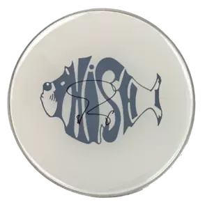 Trey Anastasio Phish signed Autogramm 12" Drumhead - Rift Hoist Junta mit JSA COA - Bild 1 von 2