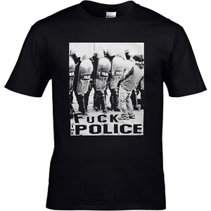 F*CK THE POLICE T-Shirt S-3XL Punk No Justice No Peace FCK CPS 13/12 - Picture 1 of 2