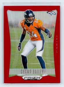 Champ Bailey 2024 Panini NFL Prizm Deca Red /199 #95 Denver Broncos - Bild 1 von 2