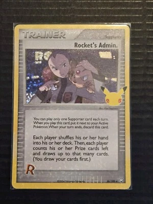 Rocket's Admin. 86/109 Celebrations: Classic Collection Holo - Image 1 of 2