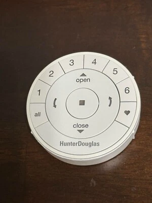 Hunter Douglas White Gen 2 Powerview Remote Control ONLY - Image 1 of 3