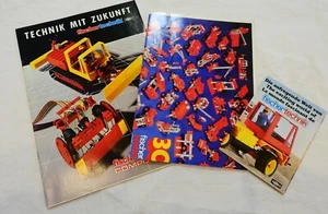 Fischer Technik - 3 Prospekte - 1 Poster - Katalog - mit Preisliste (A69a) - Picture 1 of 12