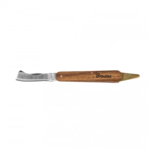 Klappbares Taschenmesser Gartenmesser Klappmesser Holzgriff Blumenmesser Messer - Bild 1 von 2