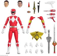 Power Rangers Ultimates Mighty Morphin Red Ranger 7  Action Figure SUPER 7