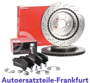 Brembo Bremsscheiben + BELÄGE MERCEDES C - S - SL KLASSE W205 W222 63 AMG HINTEN - Bild 1 von 5