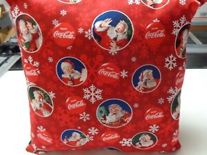Coca Cola Enjoy - Christmas Cotton Pillow -  Bed/Couch/Chair Accessory