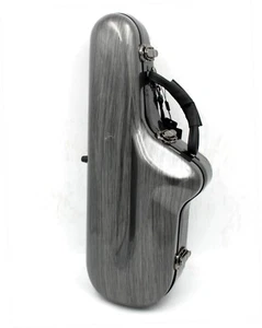 Estuche Saxofón Alto Contorneado Ingeniería PC Carcasa Rígida Aluminio Color Gris - Imagen 1 de 8