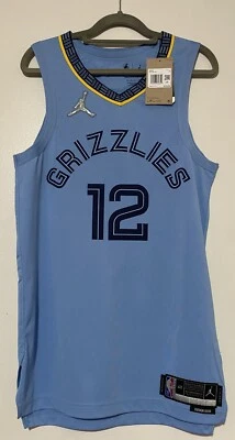 Authentic Ja Morant Memphis Grizzlies NBA 75th Diamond Statement Jersey Size 40 - Image 1 of 4