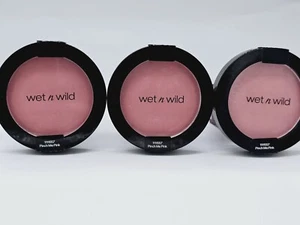 Wet n Wild ColorIcon Blush Powder Makeup Pinch Me Pink. QTY:3 - Picture 1 of 6