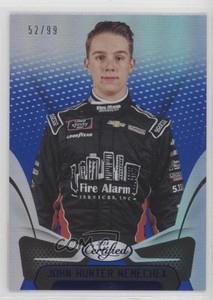 2018 Certified Blue /99 John Hunter Nemechek #12
