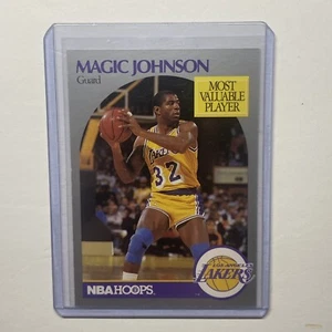 NBA HOOPS MAGIC JOHNSON 1990 JUGADOR MÁS VALIOSO #157 - Imagen 1 de 2