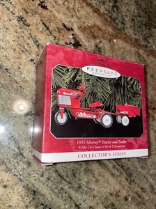 Hallmark Ornaments 1998 - 1955 Murray Tractor & Trailer #5 in series 2 READ - Picture 1 of 7