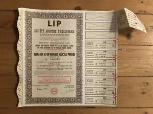 Uhren LIP, SA d'Horlogerie (BESANCON-PALENTE 25) (A) - Bild 1 von 1