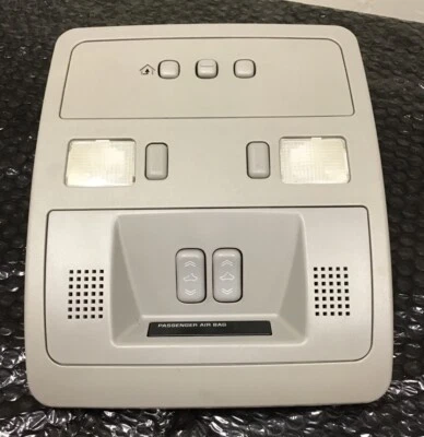 Panel de control gris techo corredizo luz cúpula superior Cadillac STS 2006-2011 FABRICANTE DE EQUIPOS ORIGINALES  Foto 1 de 2