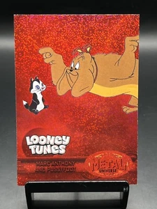 2024 Fleer Retro Looney Tunes Marc Anthony/Pussyfoot Metal 97-98 Red Dots /299 - Picture 1 of 2
