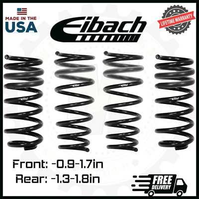 KIT de resortes rebajadores delanteros y traseros Eibach Pro | Se adapta a Volkswagen Golf 2015-2019 Foto 1 de 2