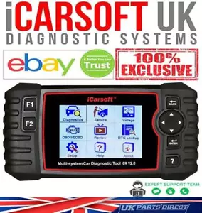iCarsoft CR V2.0 2025 Car Diagnostic Tool - 10 MAKES | Official UK Outlet - Picture 1 of 12
