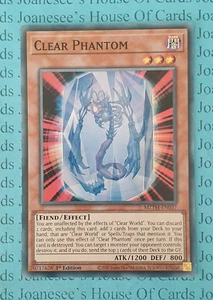 MZTM-EN037 Clear Phantom Super Rare Yu-Gi-Oh Card 1st Edition New - Picture 1 of 3