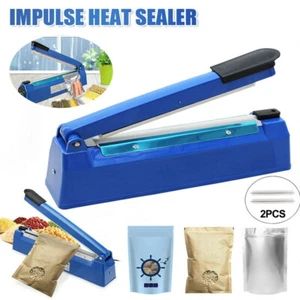 200/300/400mm Electric Impulse Heat Sealer Sealing Machine Plastic Poly Bag AUS - Picture 1 of 15