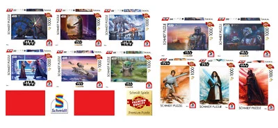 SCHMIDT SPIELE - STAR WARS - u.a THOMAS KINKADE STUDIOS - PUZZLE - AUSWAHL # NEU