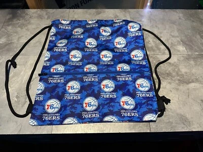 Mochila Philadelphia 76ers azul/rojo/blanco nueva sin etiquetas, bolso escolar, bolso. NBA Foto 1 de 4