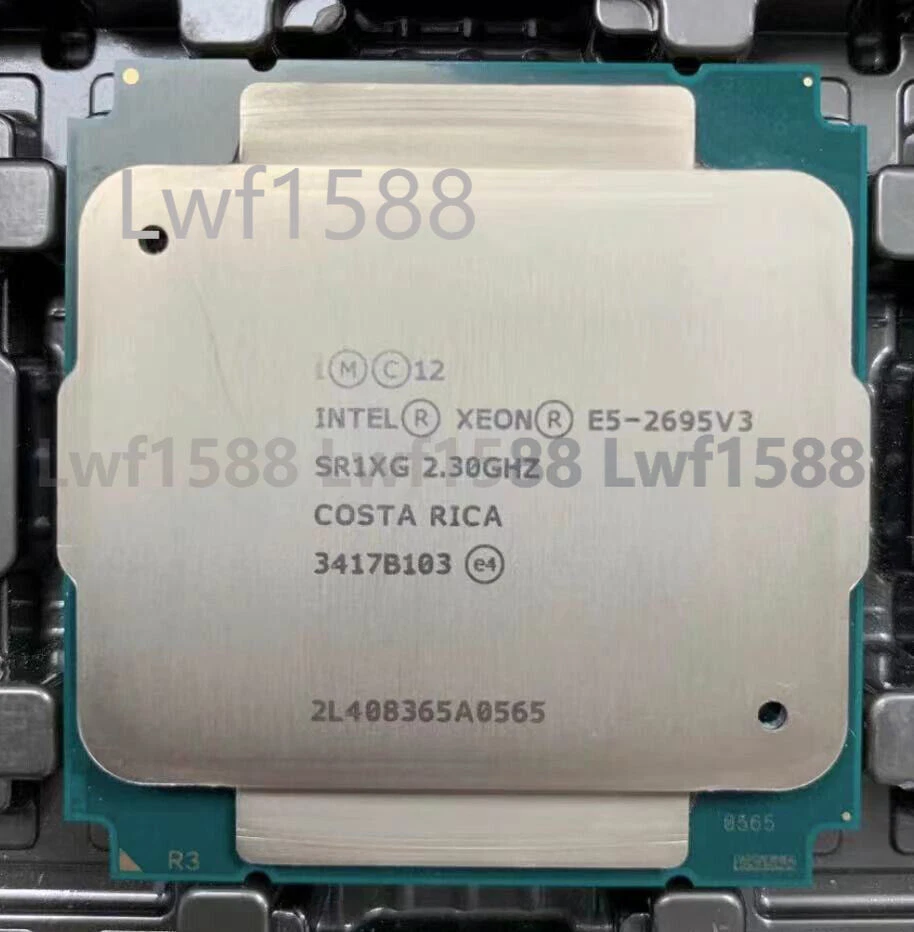 Intel Xeon E5-2695 V3 LGA2011-3 120W 2.3Ghz 14 Core 35MB SR1XG CPU processor - Image 1 of 1